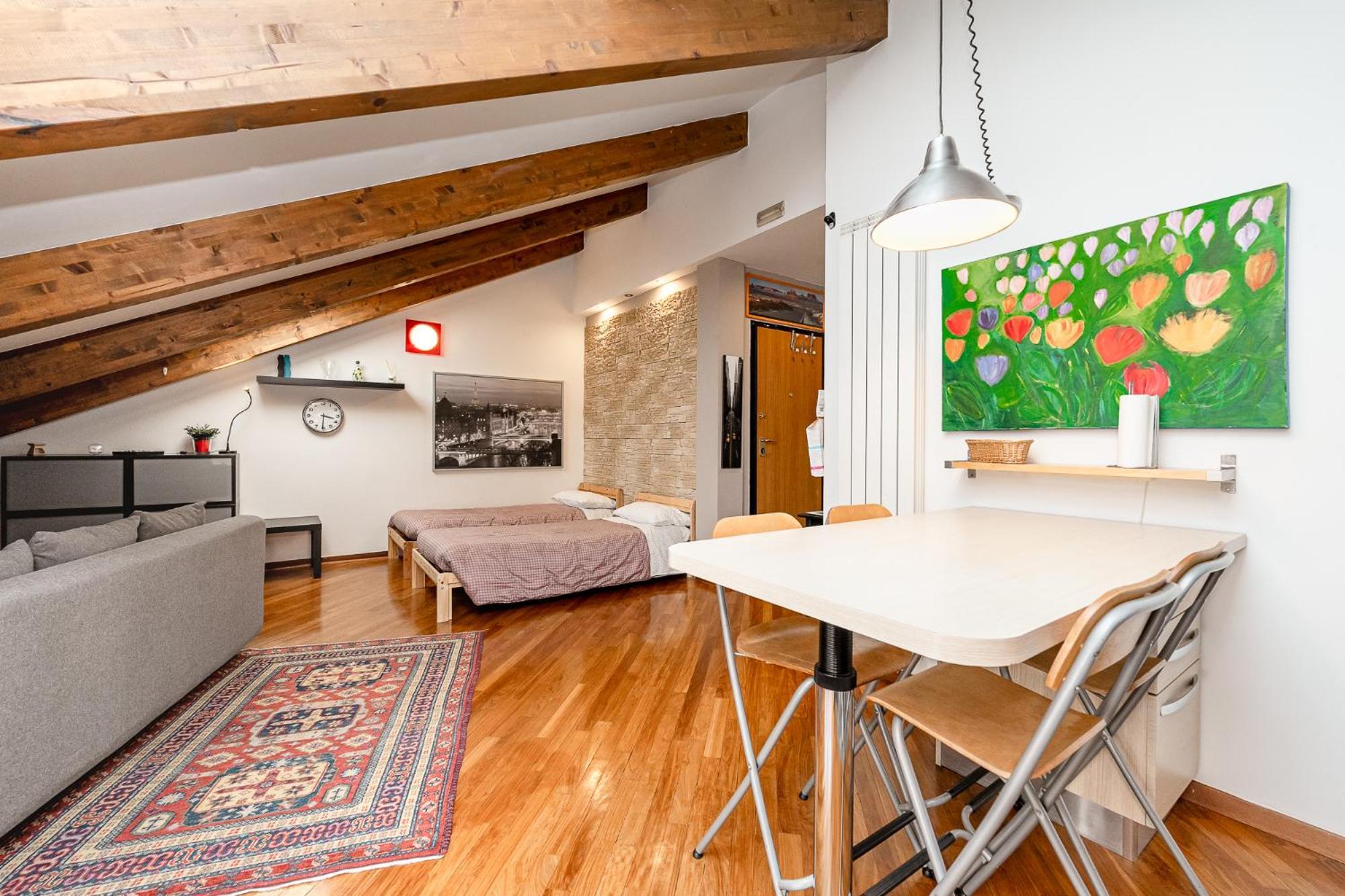 Apartamento Stagabin La Mansarda Panoramica Un Rifugio Di Eleganza E Tranquillita Turín Exterior foto